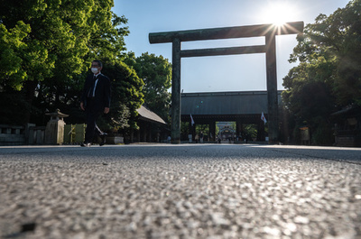 終戦の日、3閣僚が靖国参拝