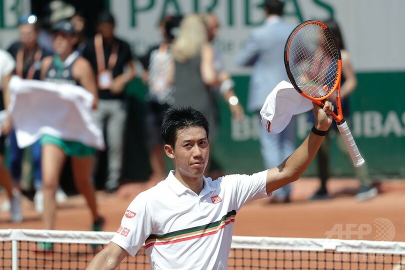 錦織が地元選手に快勝、アジア勢対決となる全仏OP3回戦へ