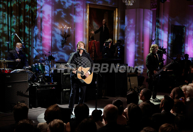 P・マッカートニー氏に第3回ガーシュイン賞、ホワイトハウスで大歓迎