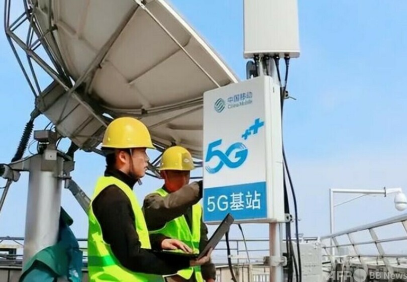 中国の5G基地局総数222万カ所