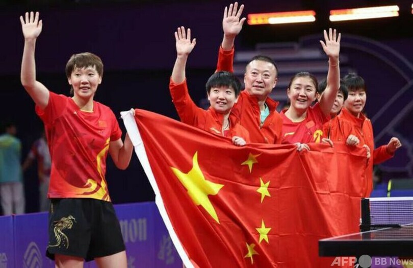 「将来必ず中国に衝撃を与える」 卓球中国女子初代大魔王が張本美和選手を評価