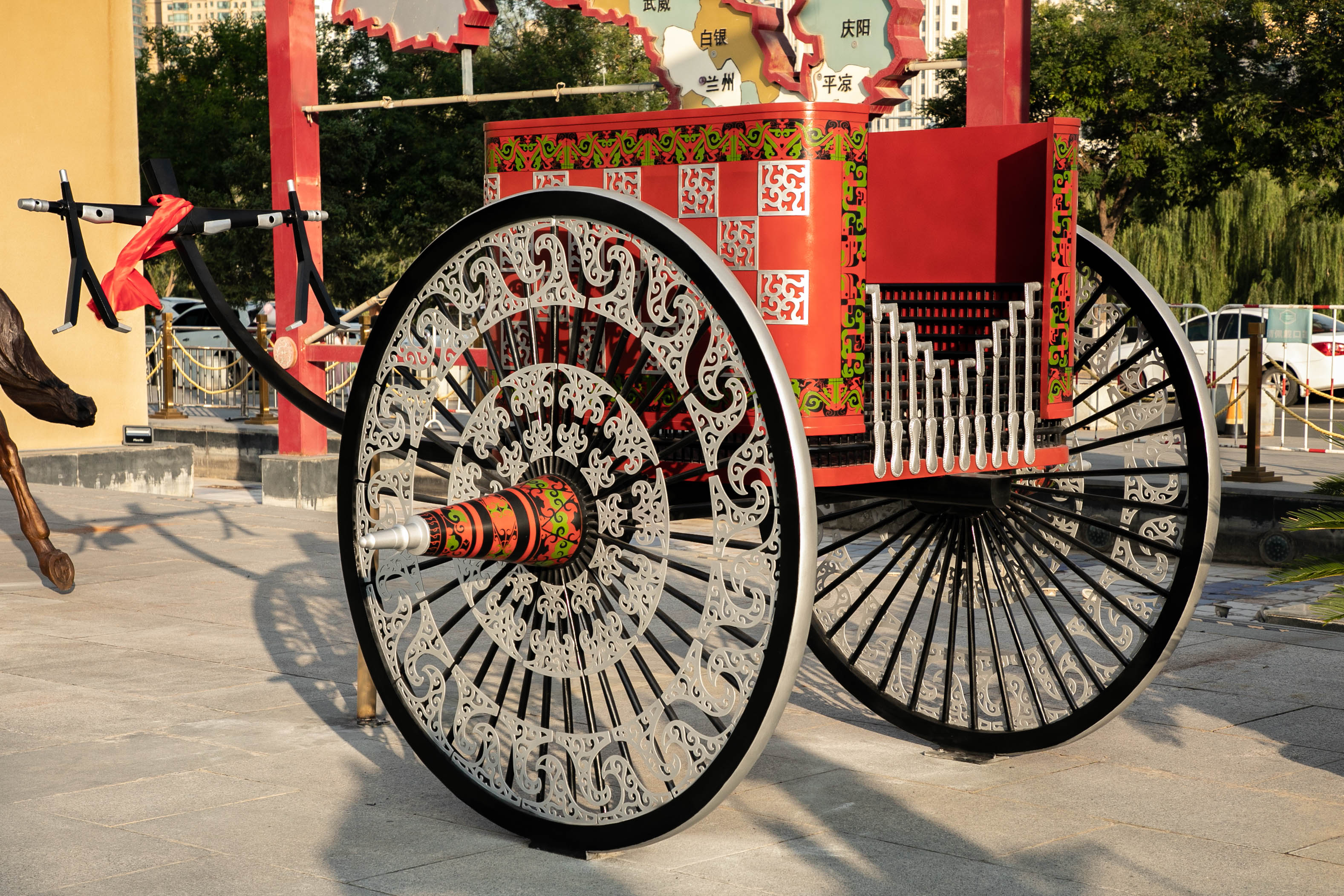 アンティーク 馬車の車輪 インテリア、オブジェ等に