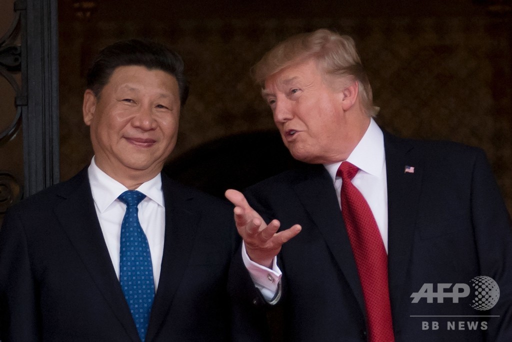 トランプ氏、習氏と「とても良い」電話会談 習氏は干渉に苦言 トランプ氏、習氏と「とても良い」電話会談 習氏は干渉に苦言