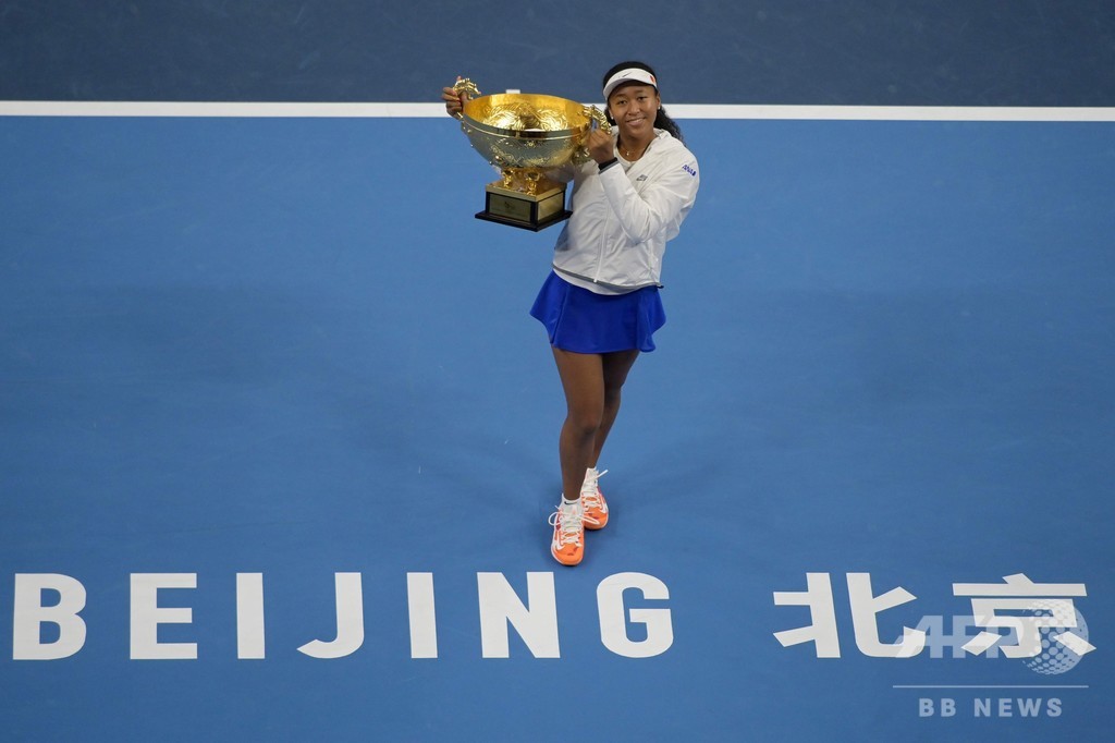 2大会連続優勝の大坂、世界ランキング3位に浮上 2大会連続優勝の大坂、世界ランキング3位に浮上