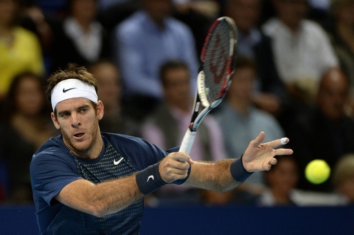 デルポトロ、フェデラーとの決勝制し優勝、スイス・インドア 写真10枚