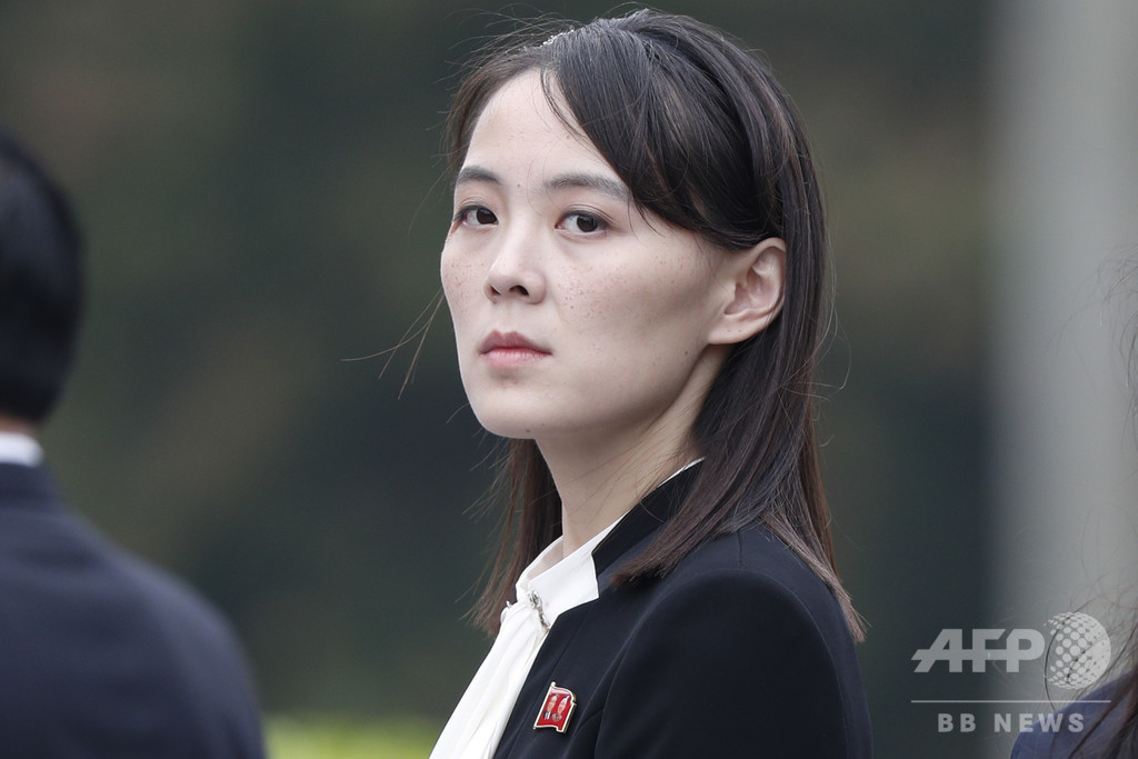 金氏の妹・与正氏、韓国と「決別する時」 軍事的措置を示唆 金氏の妹・与正氏、韓国と「決別する時」 軍事的措置を示唆