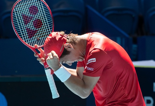 日本がジョージア下す、西岡がまたも格上に番狂わせ ATPカップ