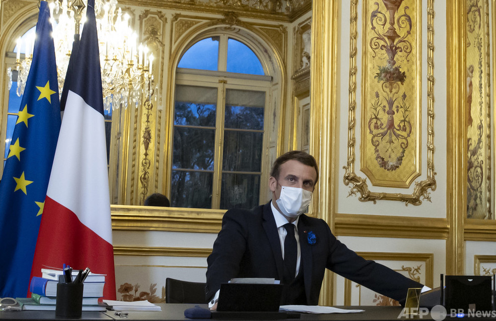 米仏首脳が電話会談、気候変動やコロナ対策で一致