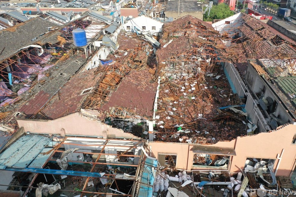 中国・武漢と蘇州で竜巻、12人死亡 400人以上負傷