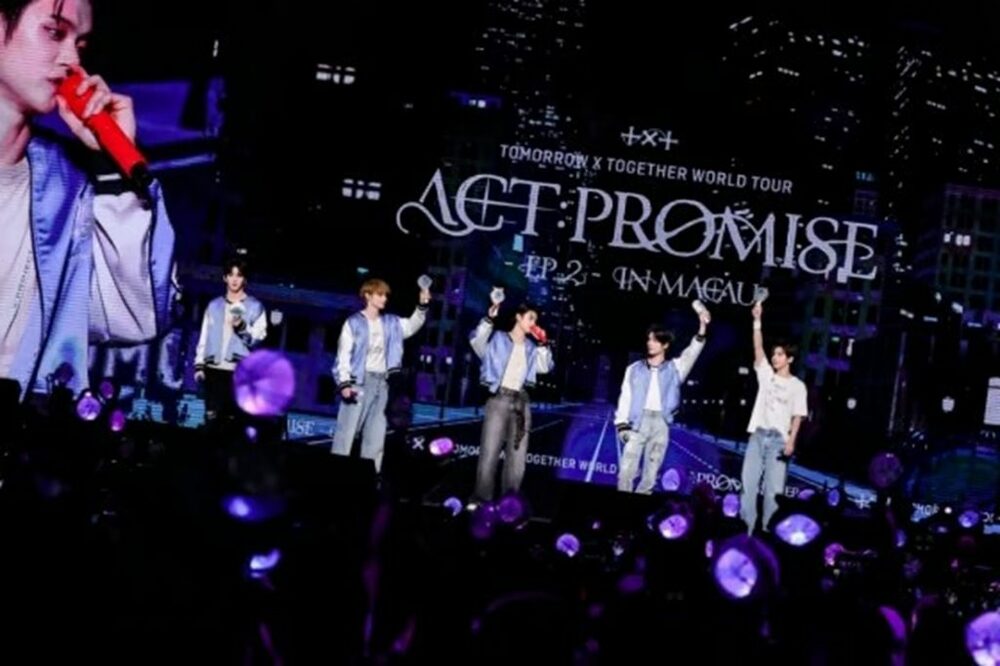 TXT、マカオ公演3日間すべて即完売 写真枚 国際ニュース：AFPBB News