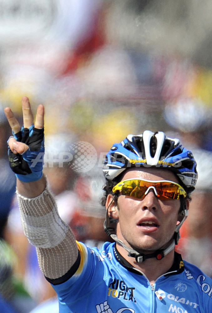 カヴェンディッシュ 第12ステージで大会3度目のステージ優勝 写真5枚 国際ニュース：AFPBB News