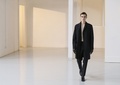 仏パリで発表された「クリストフ・ルメール（Christophe Lemaire）」15/16年秋冬メンズコレクション（2015年1月21日撮影）。(c)AFP/PATRICK KOVARIK