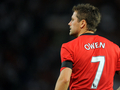 サッカー親善試合、マンチェスター・ユナイテッド（%%Manchester United%%）対バレンシア（%%Valencia CF%%）。試合はマンチェスター・ユナイテッドが2-0で勝利した。写真は試合に出場したマンチェスター・ユナイテッドのマイケル・オーウェン（%%Michael Owen%%）。（2009年8月5日撮影）(c)AFP/ANDREW YATES