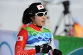 2010年%%バンクーバー冬季五輪%%、クロスカントリースキー女子個人スプリント。準々決勝敗退に終わった夏見円。（2010年2月17日撮影）(c)AFP/DON EMMERT
