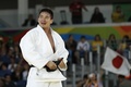 リオデジャネイロ五輪、柔道男子90キロ級で金メダルを獲得し歓喜するベイカー茉秋（2016年8月10日撮影）。(c)AFP/Jack GUEZ