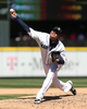 米大リーグ（MLB）、シアトル・マリナーズ（Seattle Mariners）のフェリックス・ヘルナンデス（Felix Hernandez）が15日、タンパベイ・レイズ（Tampa Bay Rays）戦に先発登板し、完全試合を達成した。

試合はマリナーズが1-0で勝利を収めた。

タンパベイ・レイズ戦に先発登板したシアトル・マリナーズのフェリックス・ヘルナンデス（Felix Hernandez、2012年8月15日撮影）。(c)AFP/Getty Images/Otto Greule Jr