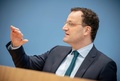 ドイツのイェンス・シュパーン保健相（2021年1月22日撮影、資料写真）。(c)Michael Kappeler / POOL / AFP