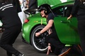 23F1第22戦ラスベガスGP決勝。会場に訪れた英国人シェフのゴードン・ラムゼイ（Gordon Ramsay）（2023年11月18日撮影）。(c)ANGELA WEISS / AFP