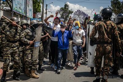 マダガスカル大統領、「安全な場所」に避難 辞任要求高まる中