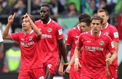 ボルフスブルクと最下位ハノーバーが引き分け、清武が同点ゴール