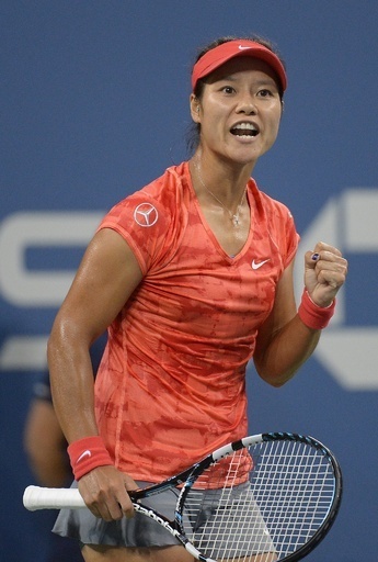 李娜がベスト8進出、全米オープン