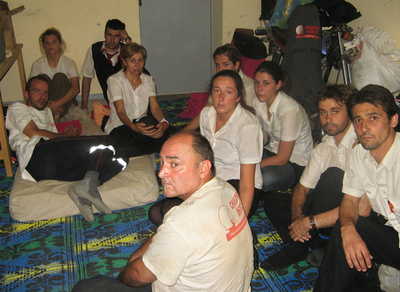 「子ども誘拐未遂」 子どもたちは親のいるチャド人