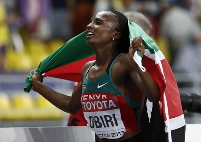 アレガウィが女子1500メートル制す、第14回世界陸上