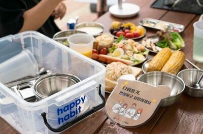 「環境守りながら楽しくキャンプ」…韓国通信大手が再利用容器レンタル