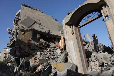 ガザ市民の「自主的移住」支援呼び掛け イスラエル情報相