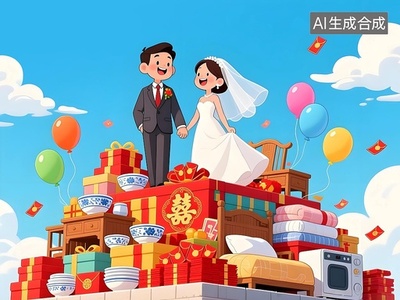 中国で「結納金の上限を6万元にする」提案がSNSでの検索1位に