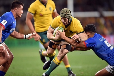 控え中心のワラビーズ、W杯前最後の試合でサモア下す