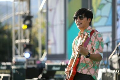 ギタリストのチェ・ヒソン、故郷・尚州で「真夏の夜のコンサート」