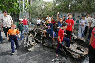 イスラエル軍、ガザ地区への攻撃を継続 - パレスチナ自治区