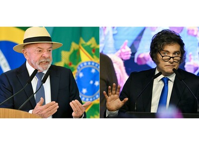 ミレイ氏の「侮辱」発言に反発 ブラジル、駐アルゼンチン大使を呼び戻し