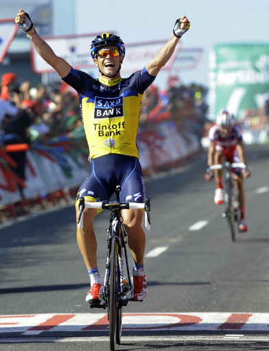 ロッシュが第2S制覇、ニバリが総合首位 ブエルタ・ア・エスパーニャ