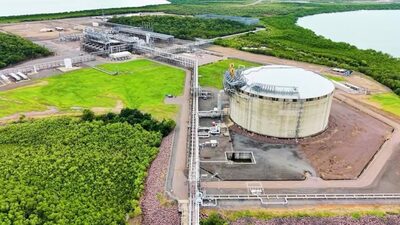 韓国へ運ばれるLNG、豪州沖300キロのガス田から生産…SKが開発参加