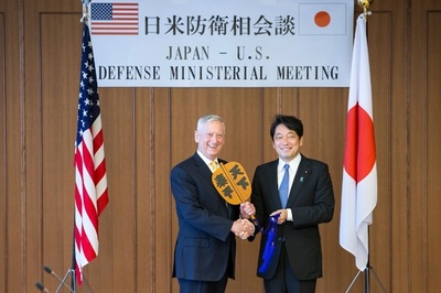 「日米同盟はインド太平洋の安定の要」 マティス国防長官