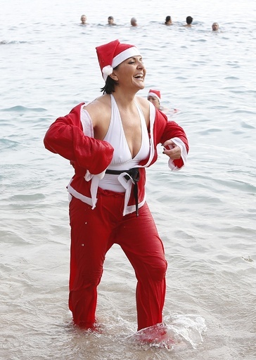 モナコのサンタ海水浴