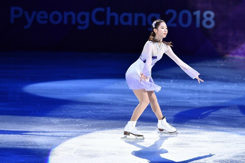羽生やザギトワらが華麗な演技、フィギュアスケート・エキシビション 平昌五輪