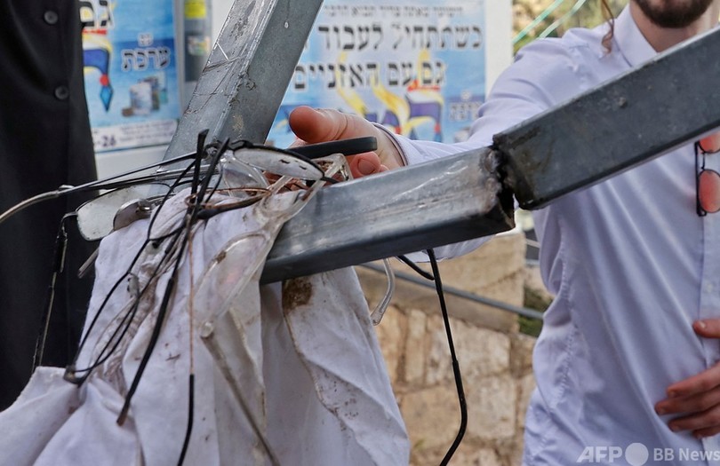 ユダヤ教行事で人殺到、少なくとも44人死亡 イスラエル