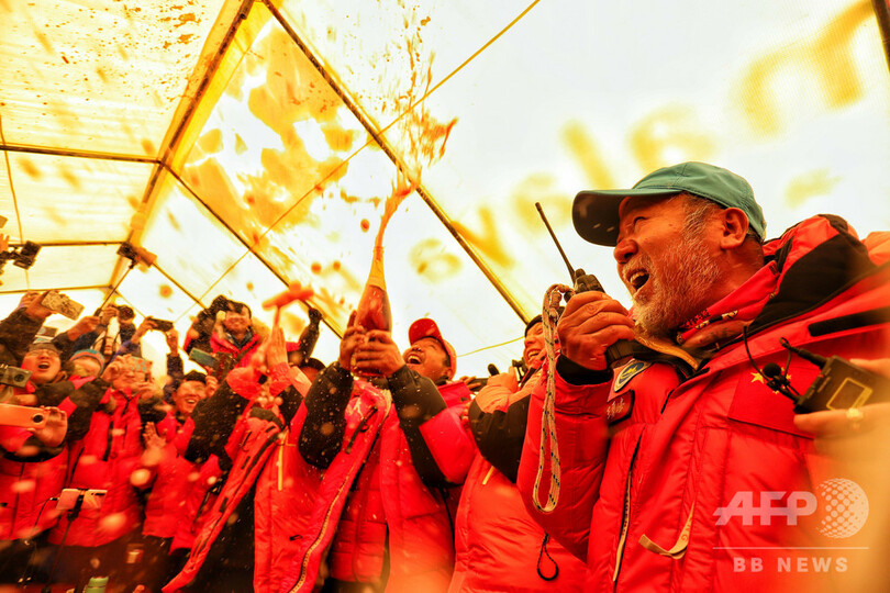 中国、チョモランマを15年ぶりに測量