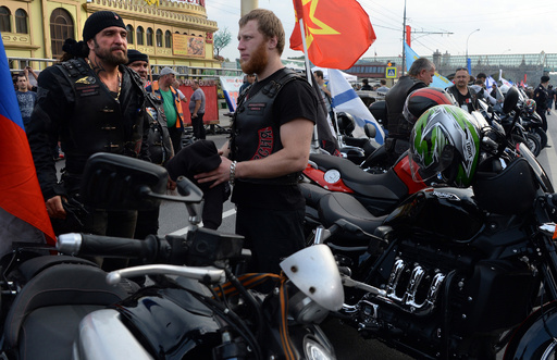 愛国心がモットー 露バイク集団 夜の狼たち アーバントライブ 1 写真10枚 国際ニュース Afpbb News