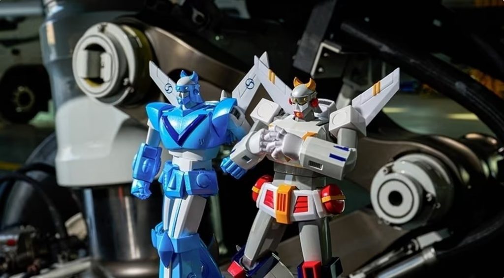 韓国企業のグッズ人気、テコンVフィギュアからコンテナ船レゴまで 写真