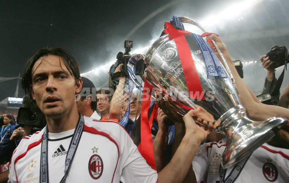 サッカー 欧州チャンピオンズリーグ＞インザーギ アンチェロッティ監督