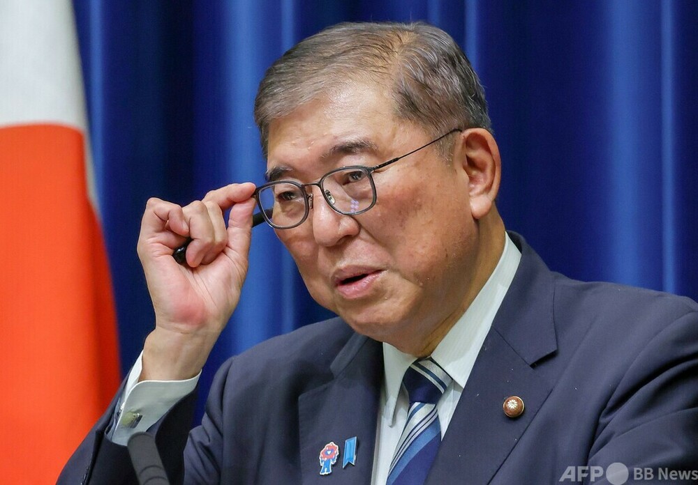 石破氏が高市氏を批判 「歴史に対して誠実でない人が中国に信頼されるはずがない」　写真1枚　国際ニュース：AFPBB News