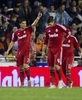 11-12スペイン1部リーグは19日、第13節の試合が各地で行われ、レアル・マドリード（Real Madrid）はバレンシア（Valencia CF）を3-2で下した。

ゴールを決め歓喜するレアル・マドリードのクリスティアーノ・ロナウド（Cristiano Ronaldo、左、2011年11月19日撮影）。(c)AFP/JAIME REINA