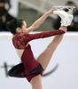 13-14フィギュアスケート（GP）シリーズ最終戦、ロシア杯（2013 Cup of Russia）女子シングル・フリースケーティング（FS）。演技に臨む宮原知子（Satoko Miyahara、2013年11月23日撮影）。(c)AFP/YURI KADOBNOV