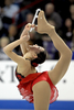 フィギュアスケート全米選手権（%%AT&amp;T U.S. Figure Skating Championships 2010%%）女子シングル・フリースケーティング（FS）。合計188.78点で総合2位に入った長洲未来（%%Mirai Nagasu%%）。（2010年1月23日撮影）(c)AFP/Getty Images/Matthew Stockman