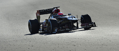 バトンが初日トップタイムを記録、ヘレステスト