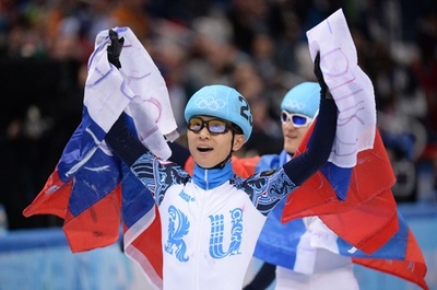 アンが6個目の金、ロシアがショートトラック男子リレー制す ソチ五輪